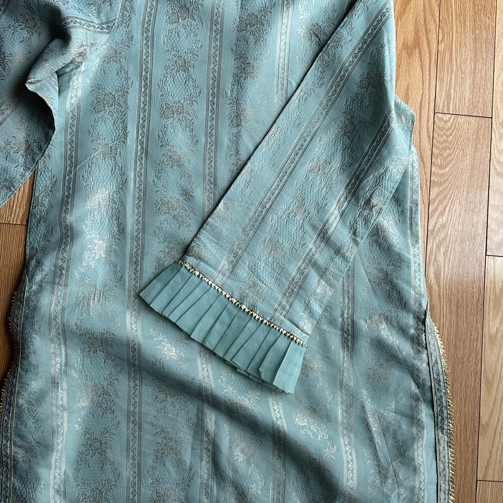 Saya pakistani light green Women's kurti shirt